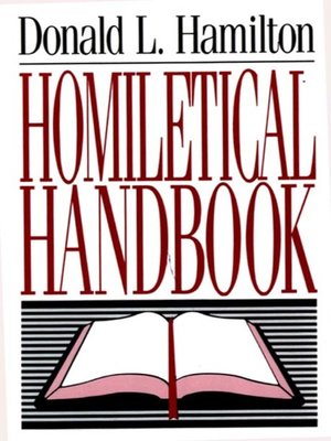 cover image of Homiletical Handbook